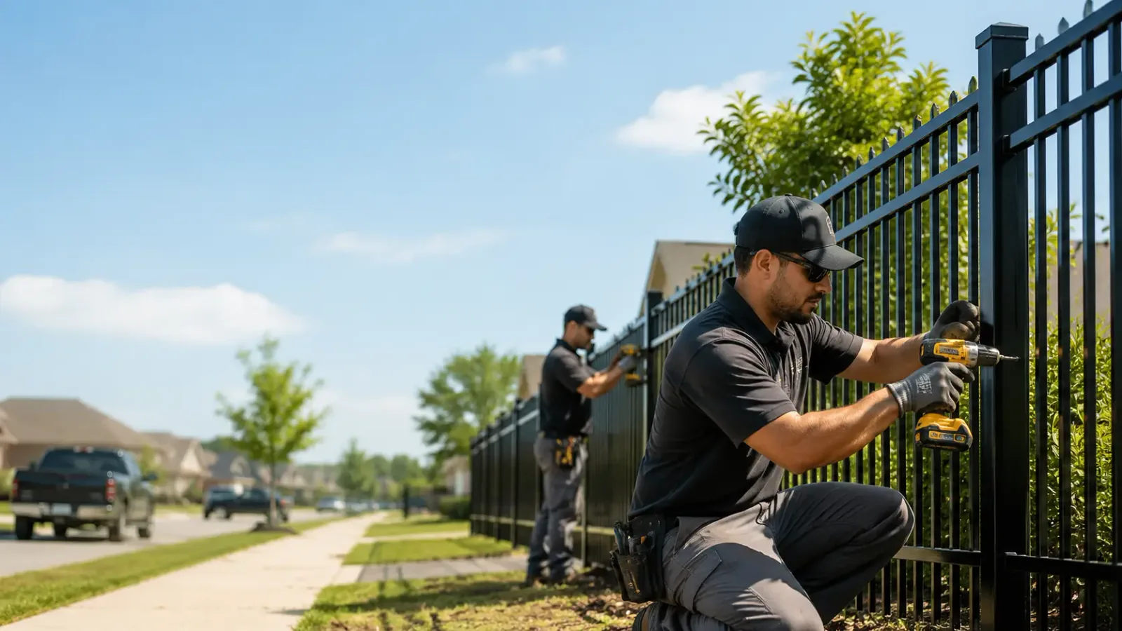 Metal Fence Installation in Barnwell, SC
